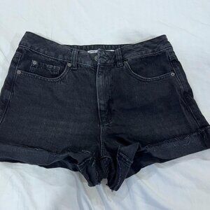 Garage Denim Mom Style Shorts